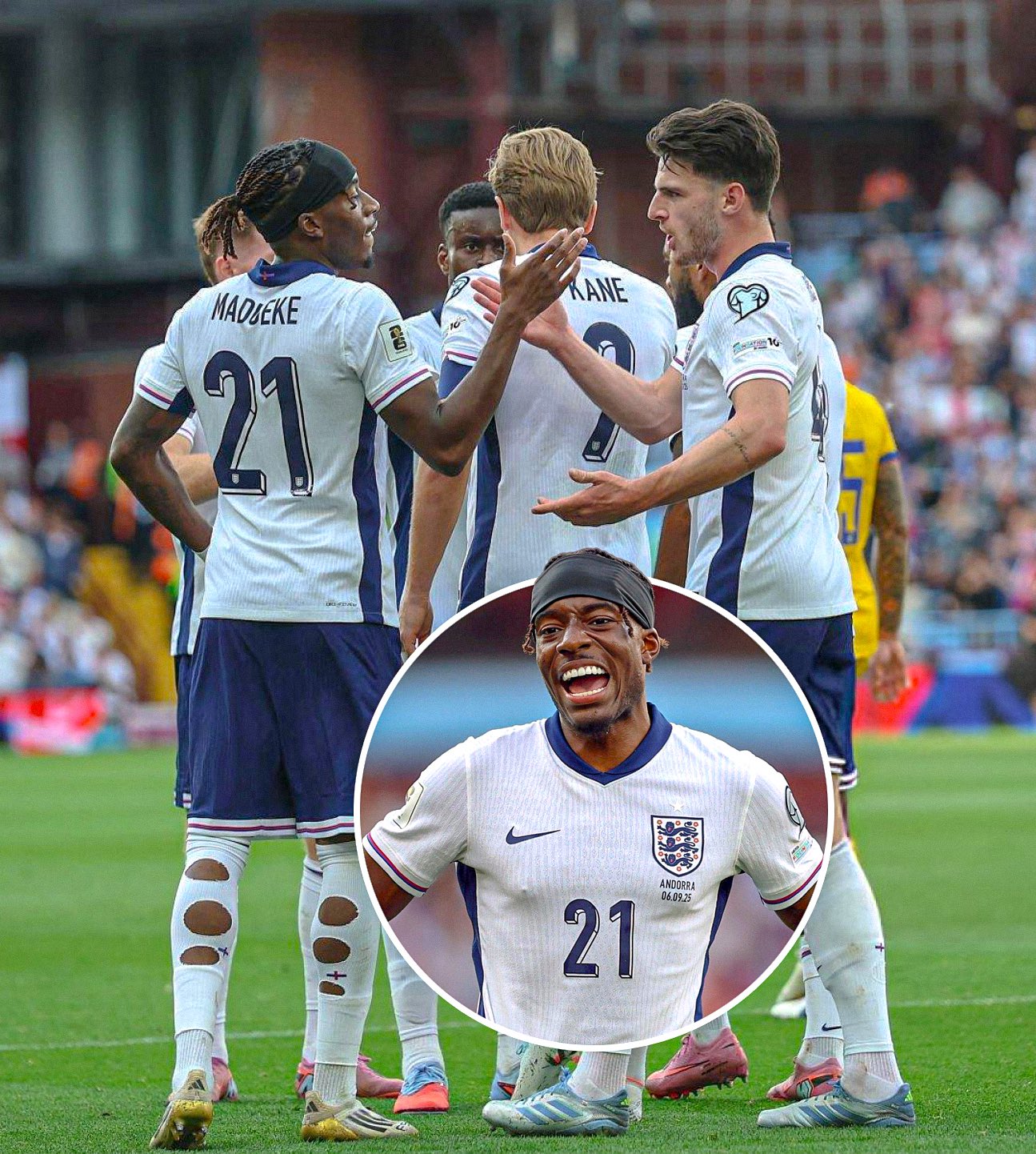 Media England Puji Madueke – “Bright Display” Bintang Arsenal Lawan Andorra