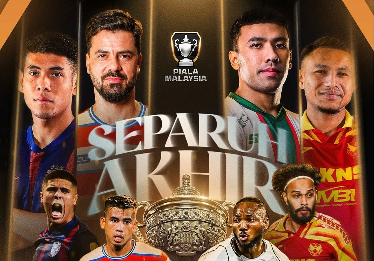 EMPAT GERGASI SAH KE SEPARUH AKHIR PIALA MALAYSIA 2025-2026